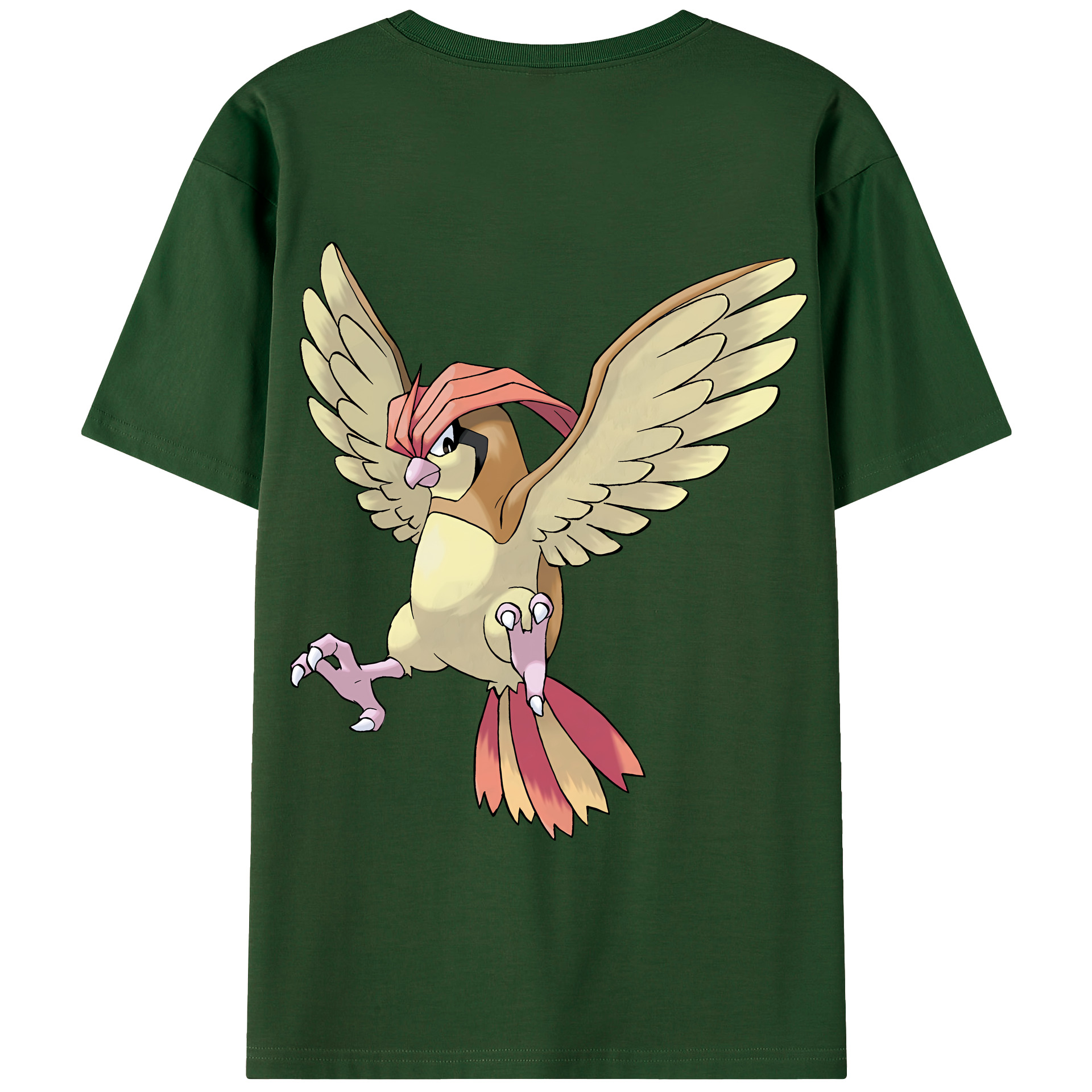 （画像用） ポケットモンスター Pokémon 綿100％半袖Tシャツ（背面プリント）